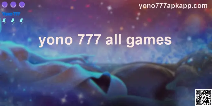 Yono 777 all games banner for Indian users